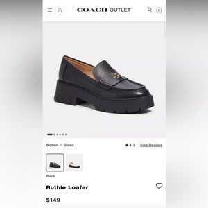 Coach loafer shoes